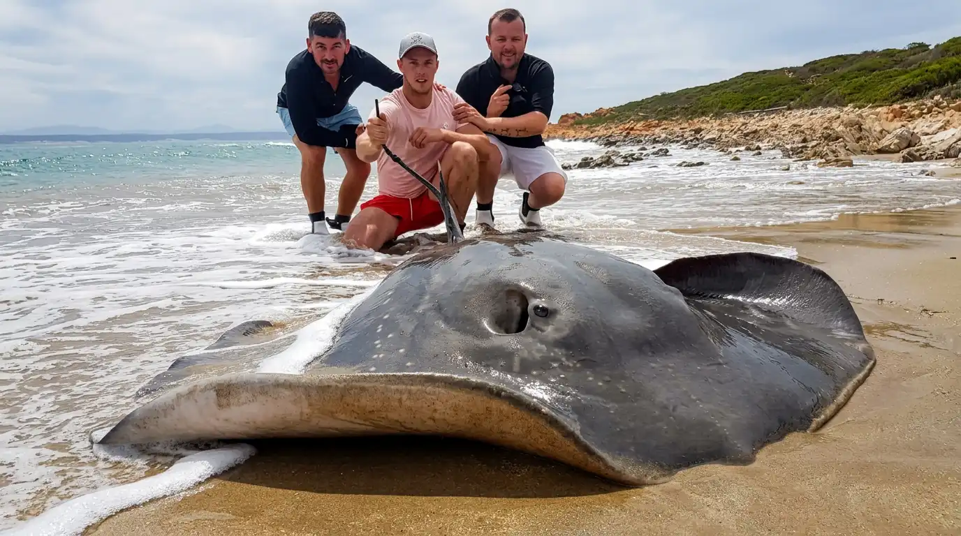 Mossel Bay Signature Harbour Fishing Escape Go Fish Africa Mossel Bay - Black Ray